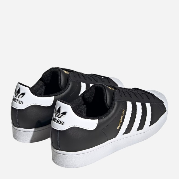 Чоловічі кеди низькі adidas Originals Superstar ID4636 (10UK) 44.5 Чорні (4066756400828) - зображення 4