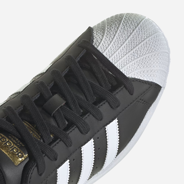 Чоловічі кеди низькі adidas Originals Superstar ID4636 (10UK) 44.5 Чорні (4066756400828) - зображення 8