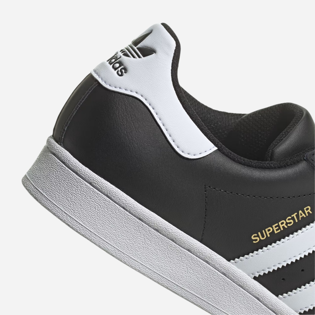 Чоловічі кеди низькі adidas Originals Superstar ID4636 (11UK) 46 Чорні (4066756400835) - зображення 9