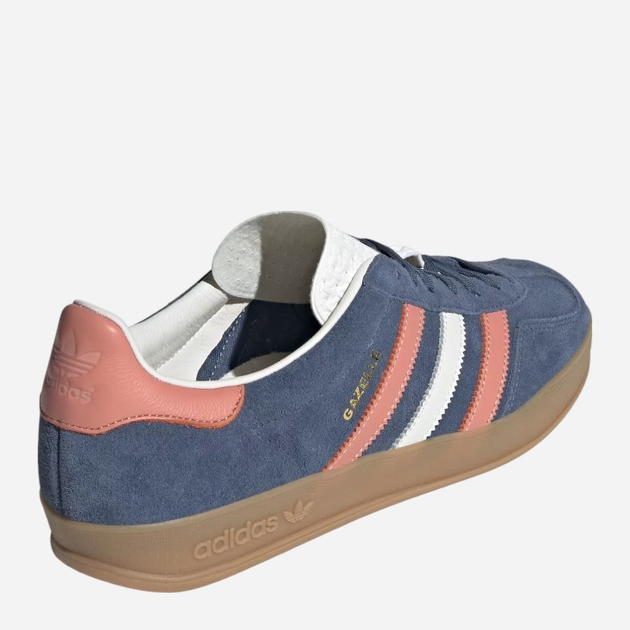 Sneakersy męskie zamszowe adidas Originals Gazelle Indoor W IG1640 (8.5UK) 42.5 Granatowe (4066765024022) - obraz 4