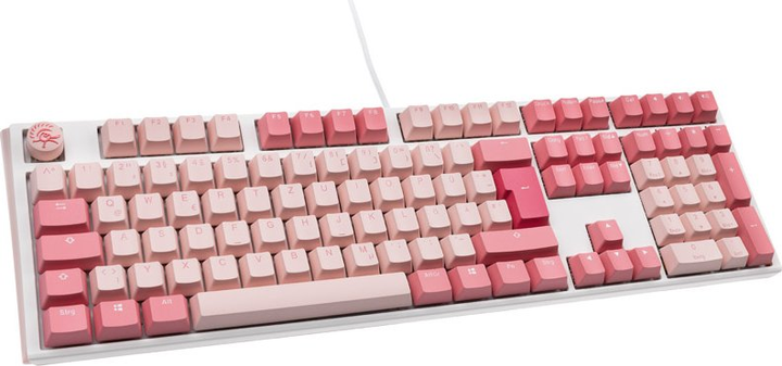 Клавіатура дротова Ducky One 3 Cherry MX Silent Red USB Gossamer Pink (100043067) - зображення 2