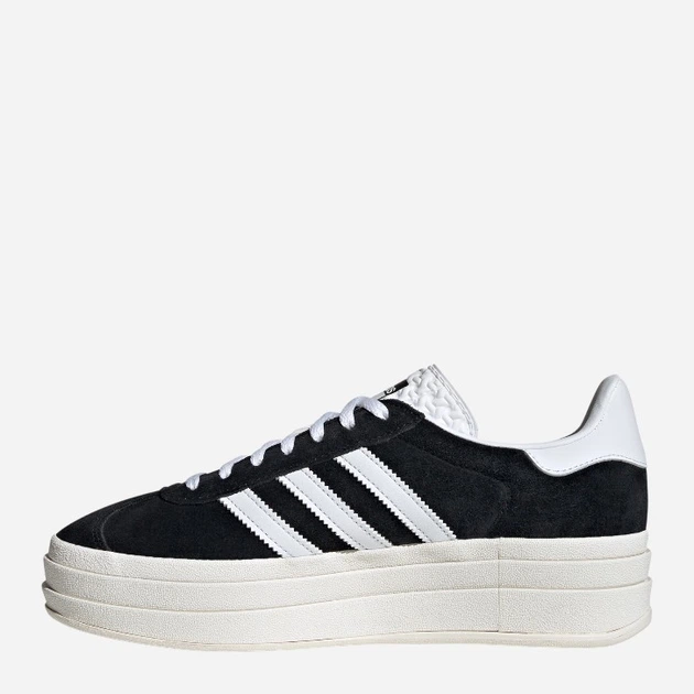 Жіночі кеди низькі adidas Originals Gazelle Bold HQ6912 (7.5UK) 41.5 Чорні (4066748973736) - зображення 3