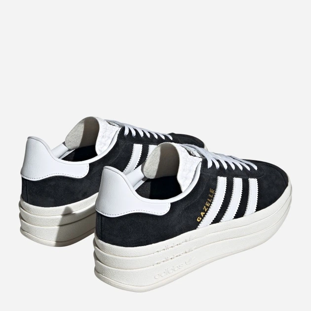 Жіночі кеди низькі adidas Originals Gazelle Bold HQ6912 (7.5UK) 41.5 Чорні (4066748973736) - зображення 5