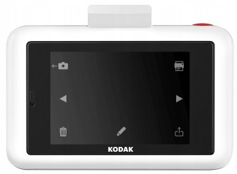 Камера мгновенной печати KODAK Step Touch / 13Mп / фото 50 х 75мм / 1080p видео / Bluetooth / Сенсорный дисплей / Вспышка / Белая (RODITC20AMZW) Б/В - изображение 2