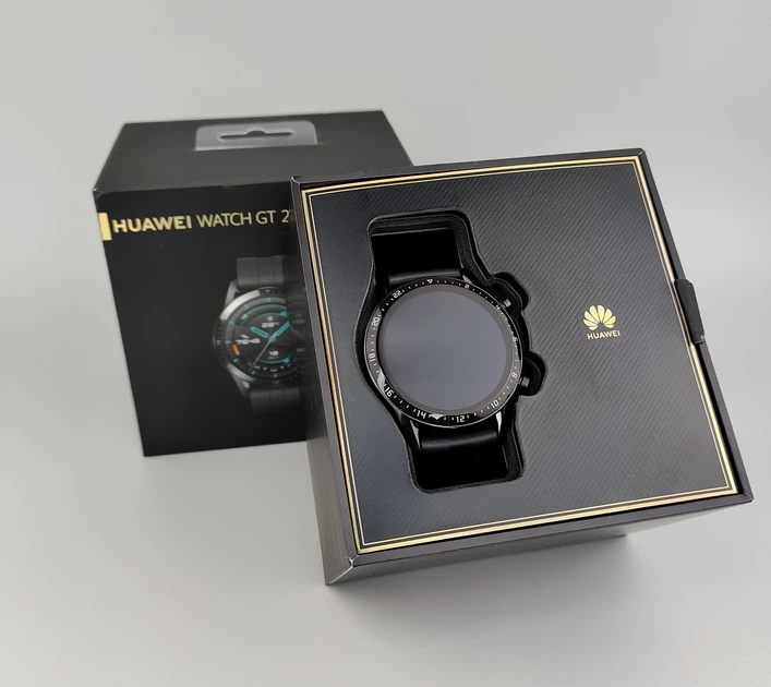 Спортивний смарт-годинник Huawei Watch GT 2 Sport 46mm Black (LTN-B19) Б/В - Фото 6 Спортивний смарт-годинник Huawei Watch GT 2 Sport 46mm Black (LTN-B19) Б/В - зображення 6