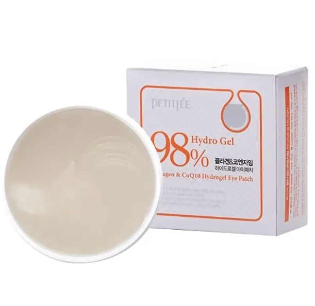 Гидрогелевые патчи для глаз Коллаген/Коэнзим Q10 Collagen&CoQ10 Hydrogel Eye Patch PETITFEE, 60 шт - Фото 1 Гидрогелевые патчи для глаз Коллаген/Коэнзим Q10 Collagen&CoQ10 Hydrogel Eye Patch PETITFEE, 60 шт - изображение 1
