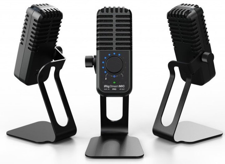 Mikrofon IK Multimedia iRig Stream Mic Pro (8025813899032) - obraz 3