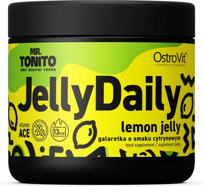 Galaretka OstroVit Mr. Tonito Jelly Daily Lemon 350 g (5903246226874) - obraz 1