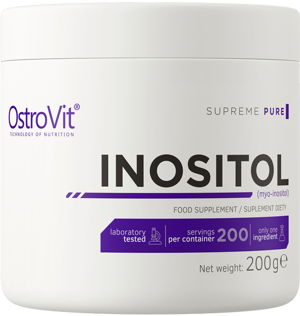 Дієтична добавка OstroVit Supreme Pure Inositol 200 г (5903246227642) - зображення 1