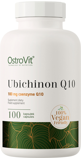 Дієтична добавка OstroVit Ubichinon Q10 100 капсул (5903933903316) - зображення 1