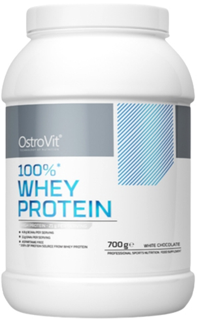 Протеїн OstroVit Whey Protein White Chocolate 700 г (5903246220179) - зображення 1