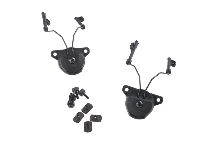 Кріплення FMA Set of 2 Gen 1 Hearing Protector Mounts Black - зображення 2