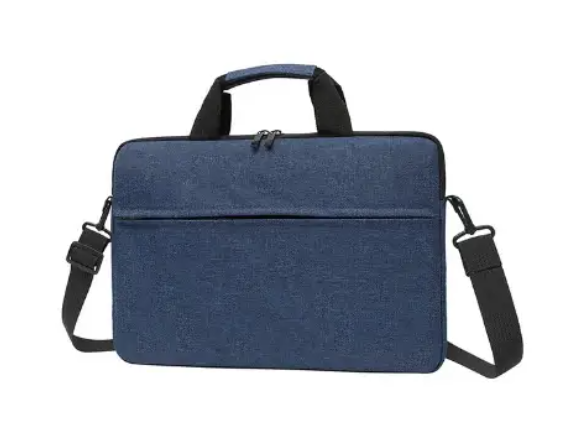 Сумка для ноутбука Bagmax 14.1" плоска з кишенею для аксесуарів та плечовим ременем Синій (S719-3) - Фото 4 Сумка для ноутбука Bagmax 14.1" плоска з кишенею для аксесуарів та плечовим ременем Синій (S719-3) - зображення 4