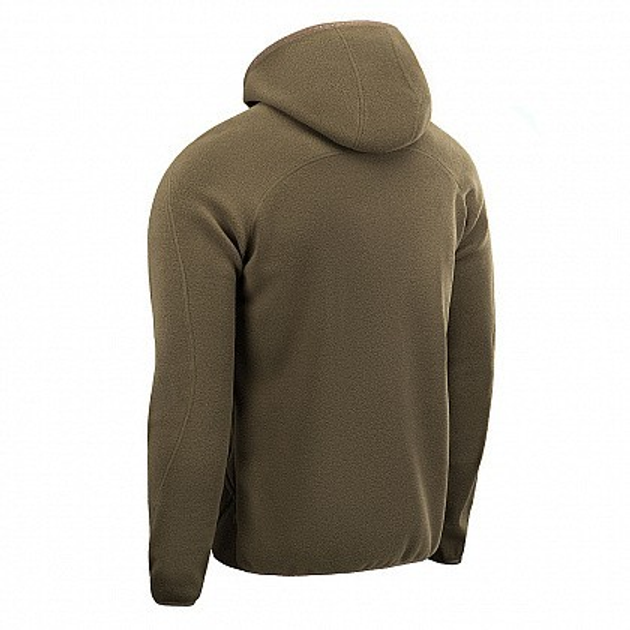 Куртка M-Tac Lite Microfleece Hoodie Army Olive Размер XL - изображение 2