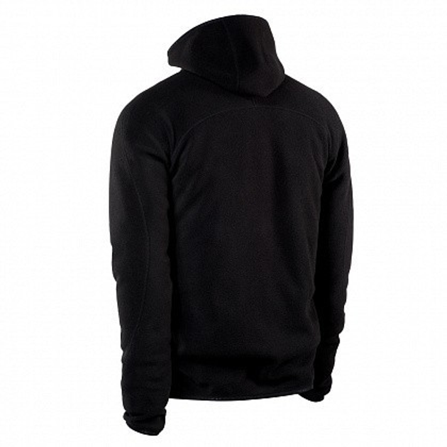 Куртка M-Tac Lite Microfleece Hoodie Black Розмір 2XL - зображення 2