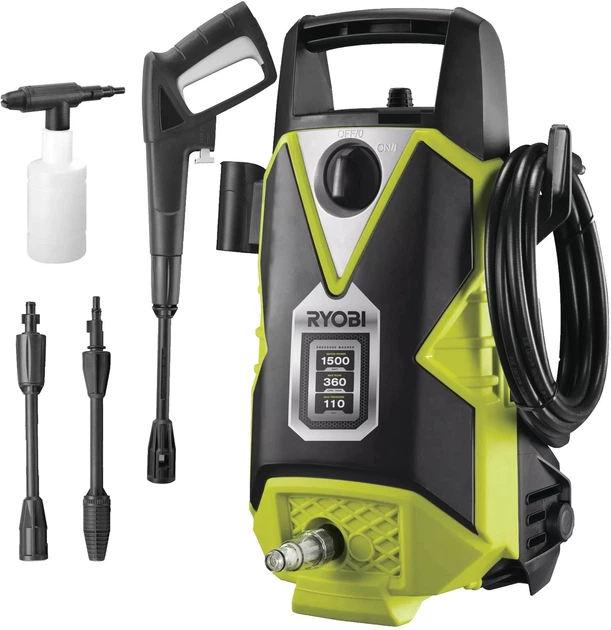 Мийка високого тиску Ryobi RPW110B низькі ціни, кредит, оплата