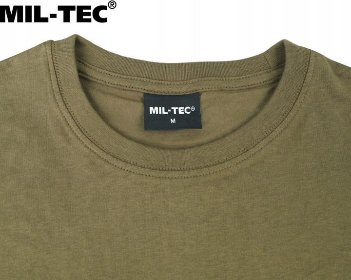 Футболка Mil-Tec US Style Олива S (11011001-902-S) M-T - зображення 2