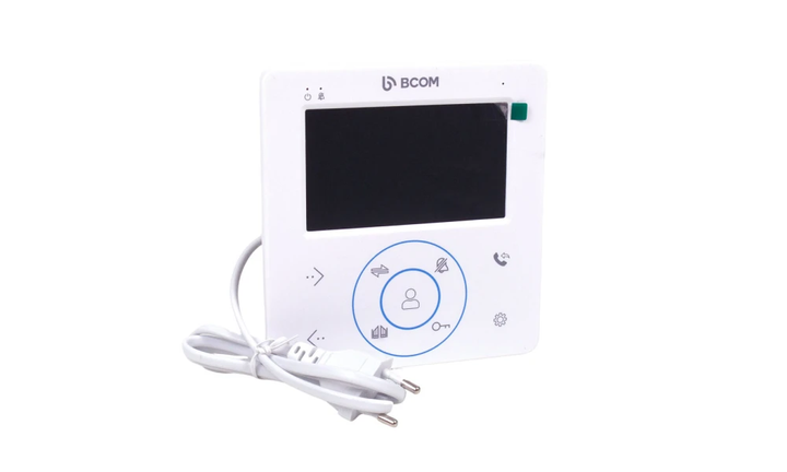Комплект видеодомофона BCOM BD-480 White Kit - изображение 2