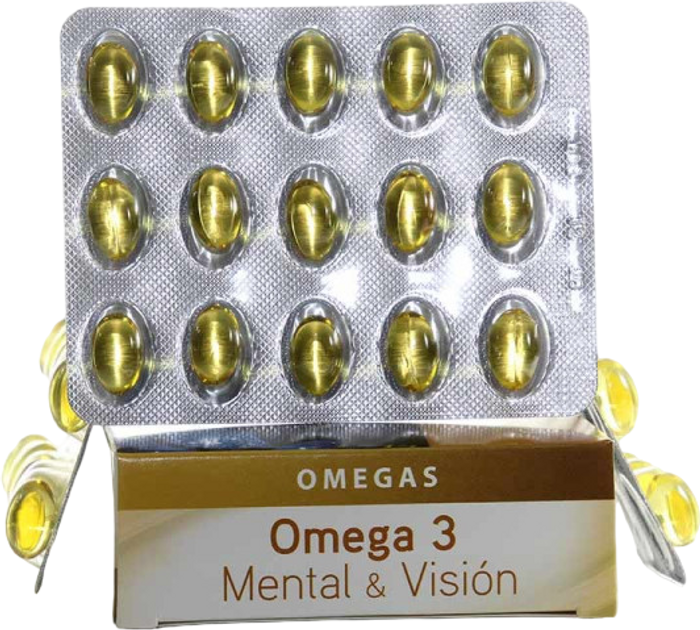 Жирні кислоти Dietisa Omega 3 Mental Vision 45 капсул (3175681147089) - зображення 2