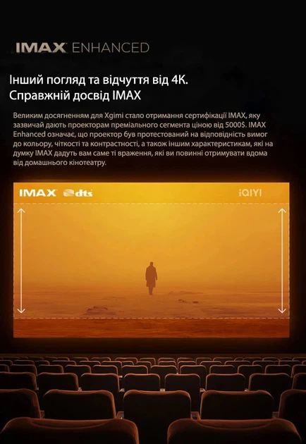 Проектор XGIMI RS 10 Ultra (Collector’s Edition) Золотистый 4K лазерный DLP 3D Android с Bluetooth - изображение 8