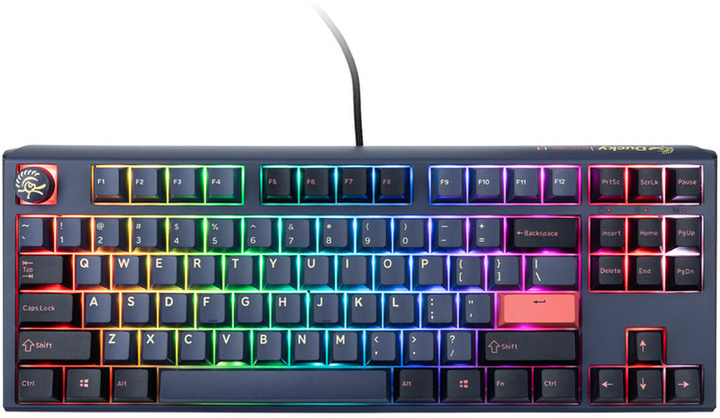 Клавіатура дротова Ducky One 3 TKL RGB LED Cherry MX Brown USB Cosmic Blue (100043094) - зображення 1