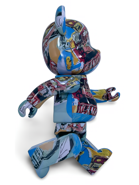 Статуетка Bearbrick x Andy Warhol x JEAN-MICHEL BASQUIAT #6 400% 28 см Medicom Toy Абстракція Корона - Фото 11 Статуетка Bearbrick x Andy Warhol x JEAN-MICHEL BASQUIAT #6 400% 28 см Medicom Toy Абстракція Корона - зображення 11