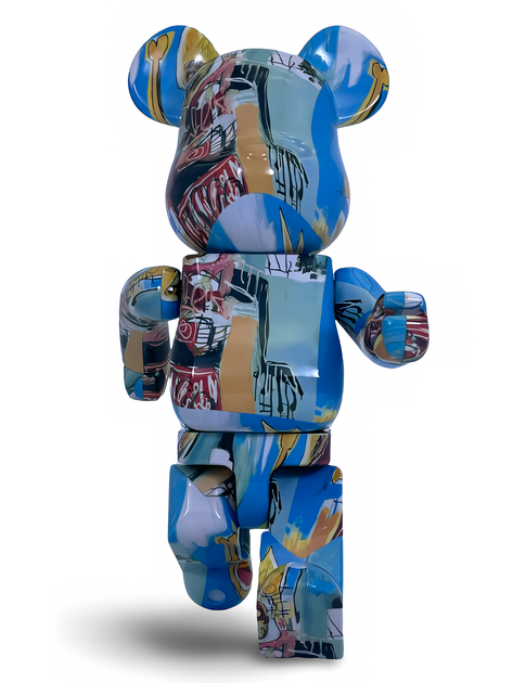 Статуетка Bearbrick x Andy Warhol x JEAN-MICHEL BASQUIAT #6 400% 28 см Medicom Toy Абстракція Корона - Фото 12 Статуетка Bearbrick x Andy Warhol x JEAN-MICHEL BASQUIAT #6 400% 28 см Medicom Toy Абстракція Корона - зображення 12