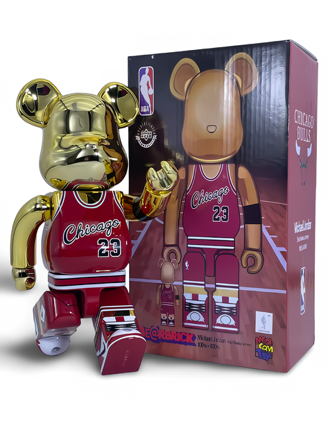 スポーツ MEDICOM TOY - BE@RBRICK Michael Jordan 1985 ROOKIE Статуэтка Bearbrick x Michael Jordan 1985 x Rookie Jersey