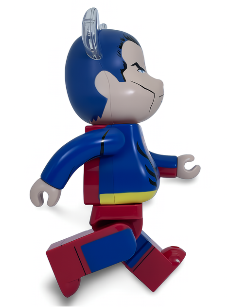 Статуэтка Bearbrick x Batman Hush x Superman 400% 28 см Medicom