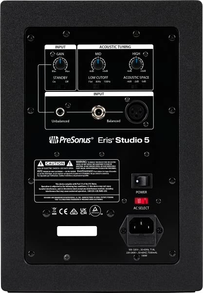 Студійний монітор PreSonus Eris Studio 5 (PRE ERIS STUDIO) - зображення 3