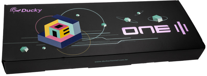 Klawiatura przewodowa Ducky One 3 Aura Gaming Kailh Jellyfish Y Black (4711281574611) - obraz 10