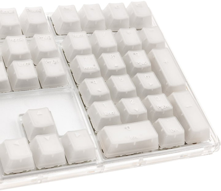 Клавіатура дротова Ducky One 3 Aura Gaming Cherry MX Speed Silver White (4711281574666) - зображення 5