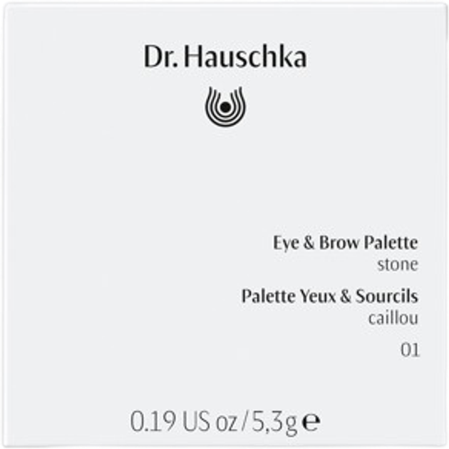 Тіні для повік Dr. Hauschka Eye And Brow Palette 01 Stone сатинові 5.3 г (4020829098732) - зображення 4