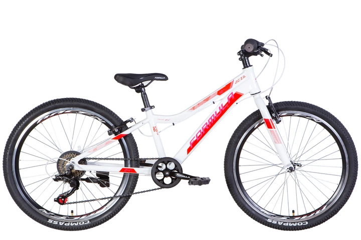 Велосипед AL 24" Formula ACID Vbr рама-12" бело-розовый 2022 - Фото 1 Велосипед AL 24" Formula ACID Vbr рама-12" бело-розовый 2022 - изображение 1