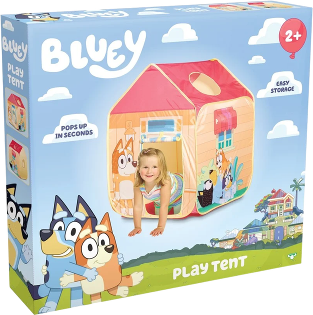 Namiot do zabawy Bluey Play House Pop-Up (0630996131299) - obraz 1