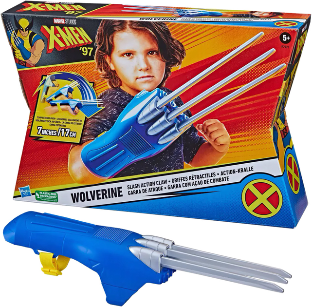 Пазурі Росомахи Hasbro Marvel Studios X-Men '97 Wolverine Slash Action Claw Role Play Toy (5010996138750) - зображення 1