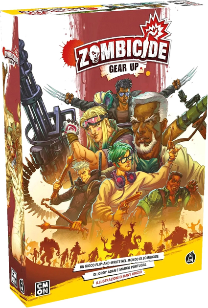 Настільна гра Asmodee Zombicide Gear Up (3558380097303) - зображення 1