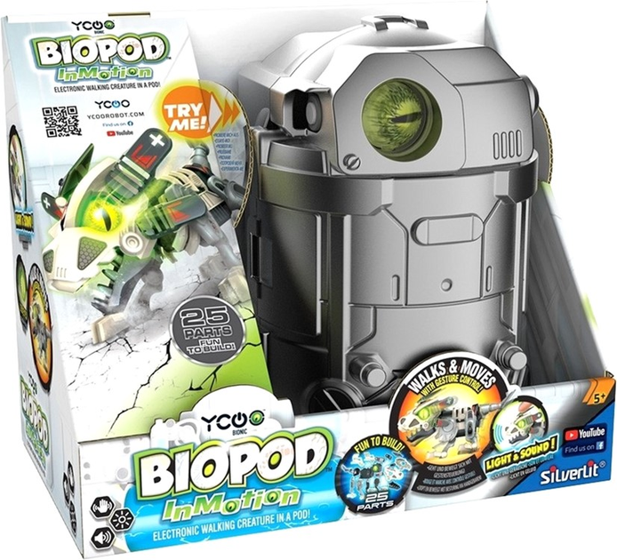 Інтерактивний робот Rocco Giocattoli Biopod In Motion (8027679072239) - зображення 1