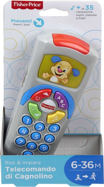 Інтерактивна іграшка Fisher-Price Doggie Remote Control (0887961256468) - зображення 1