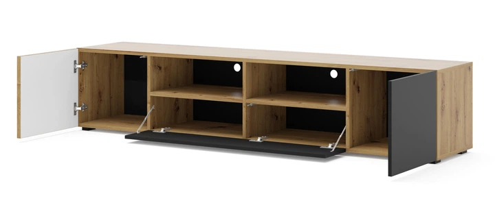 Тумба під телевізор AURIS 200 дуб артизан BIM FURNITURE - зображення 3