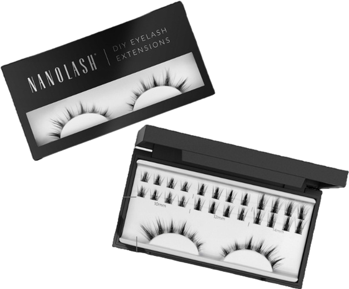 Sztuczne rzęsy Nanolash Eyelash w kępkach Flirty 36 szt (5905669547895) - obraz 1