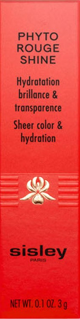 Губна помада Sisley Le Phyto-Rouge Shine глянцева 24 Sheer Peony 3 г (3473311705136) - зображення 3