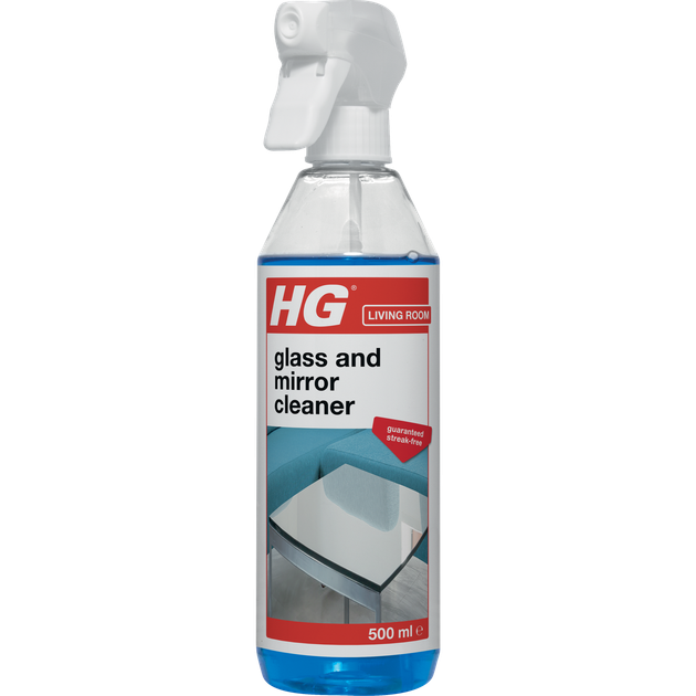 Засіб для чищення скла та дзеркал HG Glass & Mirror Spray, 500 мл Спрей (142050106) - Фото 1 Засіб для чищення скла та дзеркал HG Glass & Mirror Spray, 500 мл Спрей (142050106) - зображення 1