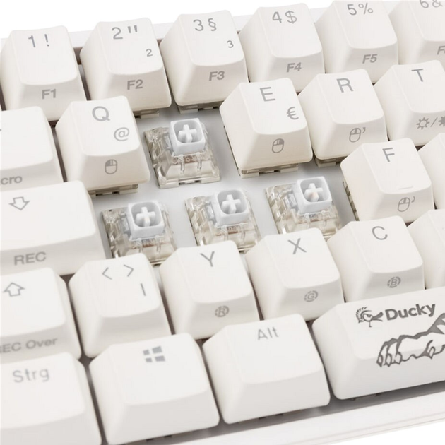 Klawiatura przewodowa Ducky One 2 Pro Mini Kailh Box White White (DKON2061ST-KDEPDWWTW2) - obraz 3