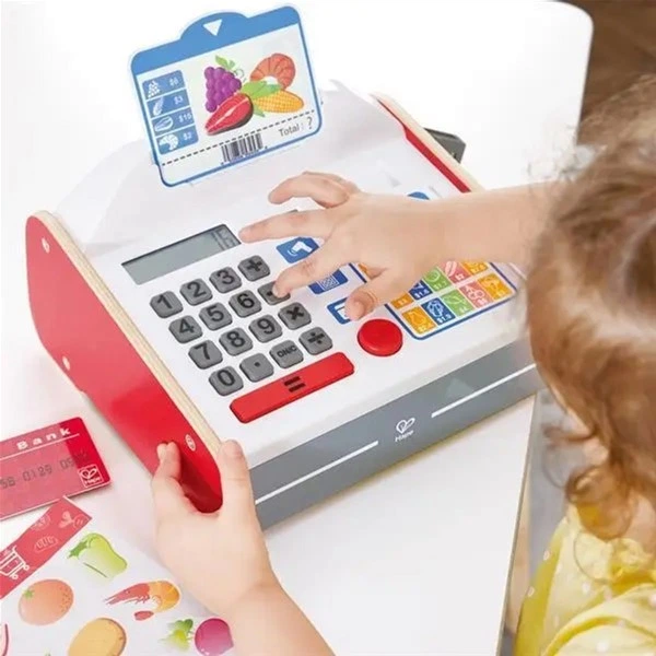 Zestaw do zabawy Hape Kasa fiskalna (E3184) (6943478035805) - obraz 4