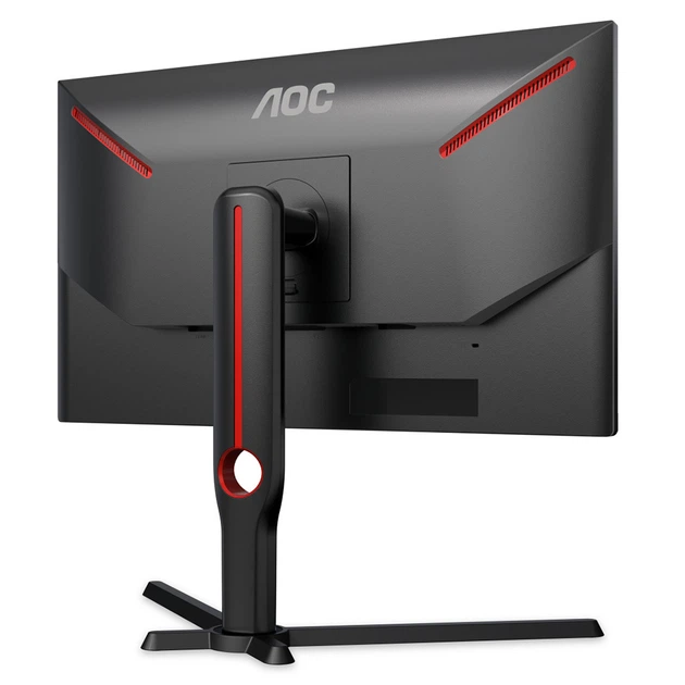 Монітор поворотний TFT 24.5" AOC FHD VA 240Гц 0,5мс 2хHDMI DP 1920x1080 USB-hub HAS Pivot Black (25G3ZM/BK) - зображення 6