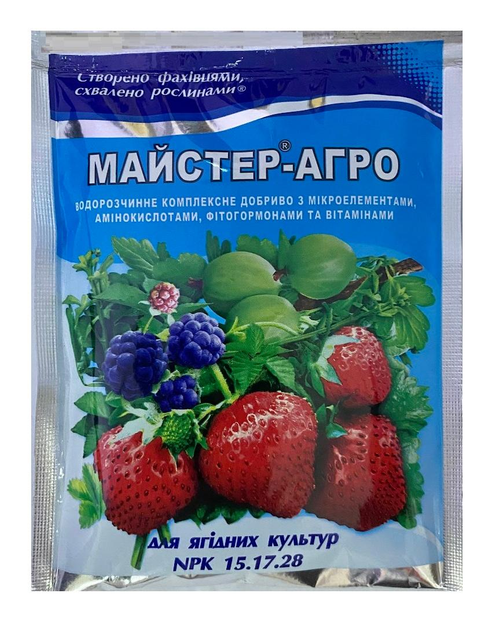 Минеральное удобрение Мастер-Агро для ягодных культур 100г, Киссон 