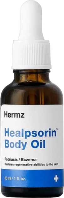 Olejek do pielęgnacji ciała Dermz Healpsorin na łuszczyce i AZS 30 ml (5907222288177) - obraz 1