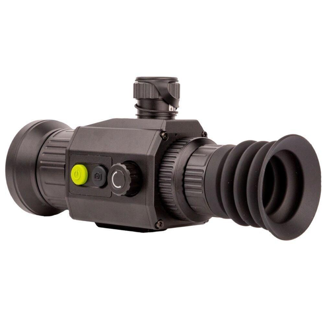 Тепловизионный прицел Dahua Thermal Scope C450 тепловизор Дахуа для военных ночной охоты и охраны с OLED-дисплеем 1440x1080 спектральный диапазон 8 мкм-14 мкм стадиометрический дальномер с дальностью распознания человека 2600 м Черный - изображение 2