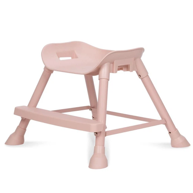 Дитячий стілець для годування 4 в 1 Kidwell Eatan Pink (трансформер, екошкіра, легка вага 4 кг) - Фото 10 Дитячий стілець для годування 4 в 1 Kidwell Eatan Pink (трансформер, екошкіра, легка вага 4 кг) - зображення 10